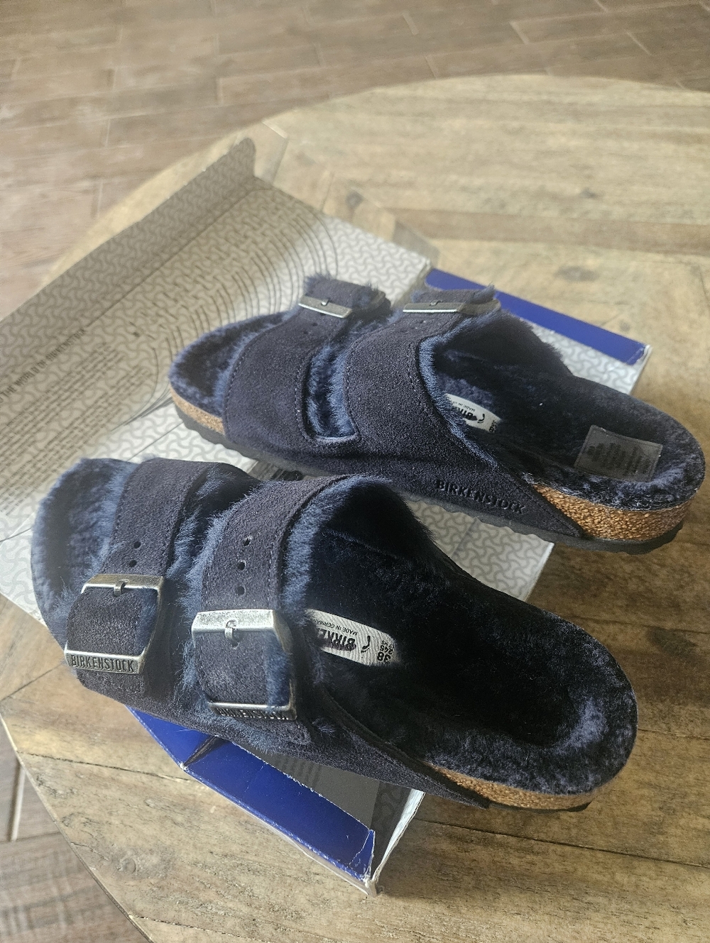 Birkenstock "Arizona Shearling" Size 38 - NWT!!! - Picture 6 of 13